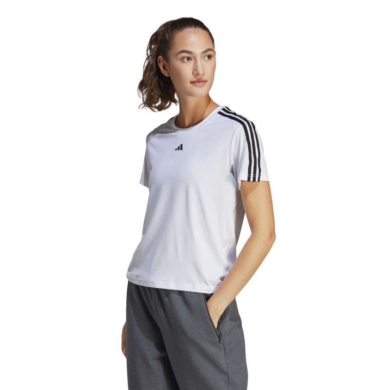CAMISETA-ADIDAS-PERFORMANCE-MUJER-ESSENTIALS-3-RAYAS-IC5040