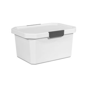 Recipiente con broches Estrabox 16L Blanco-Congelacion