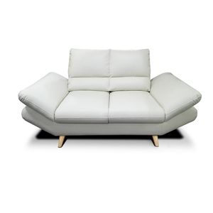 Sofa Grecia 2 puestos en Blanco
