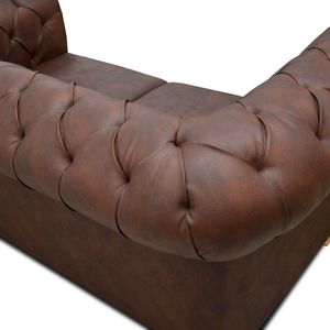 Sofa Chanty 3 puestos en Marron