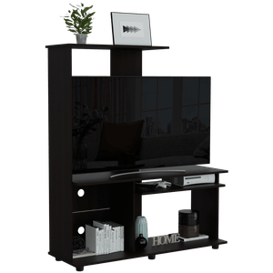 Mesa Para Tv Monet, Wengue, con Capacidad Para Televisor de 50 Pulgadas
