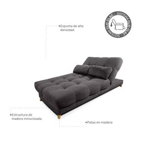 Sofa Cama Bali en gris
