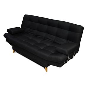 Sofa Cama Castillo en negro