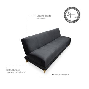 Sofa Cama TQG en gris