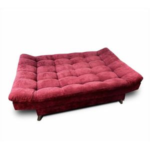 Sofa Cama Castillo en Vino tinto