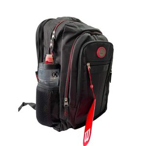 Morral Escolar Mochila Universitaria Wilson Bolso Unisex Negro HuntJob