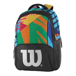 Morral Escolar Mochila Universitaria Wilson Bolso Unisex Figures Negro