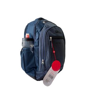 Morral Escolar Mochila Universitaria Wilson Bolso Unisex Ejecutivo Azul marino