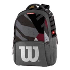 Morral Escolar Mochila Universitaria Wilson Bolso Unisex Figures Gris oscuro