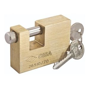 Candado Seguridad Rectangular Anticizalla Cisa 70mm