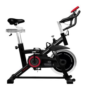 Bicicleta Estática Spinning De Correa Con Rueda De 18 Kg K6 Alkaios 4
