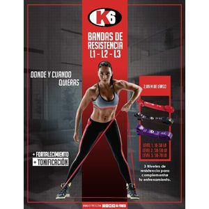 Bandas Elásticas Poder Gym Entrenamiento Fuerza Crossfit Gym - Nivel 1