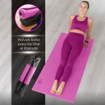 Colchoneta Yoga Mat Pilates Con Bolso De 5mm K6 - Fuscia - Agaval