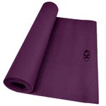 Colchoneta Yoga Mat Pilates Con Bolso De 5mm K6 - Fuscia - Agaval