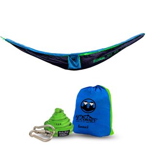 Hamacas Militares Para Acampar Camping, Playa, Finca Ecology-Azul
