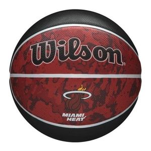 Balón Basketball Baloncesto Wilson Team Tribute Miami Heat Nba #7