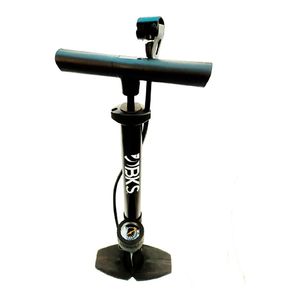 Bomba Aire Inflador Pie Bicicleta Manometro Bks P350 160psi -Negro