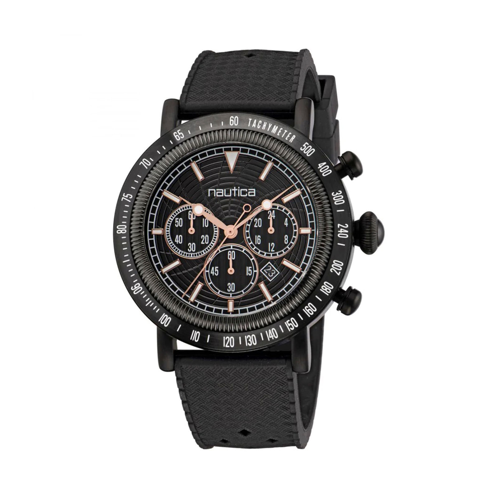 Reloj Deportivo Hombre Nautica Ayia Triada Negro NAPATF203 - Agaval