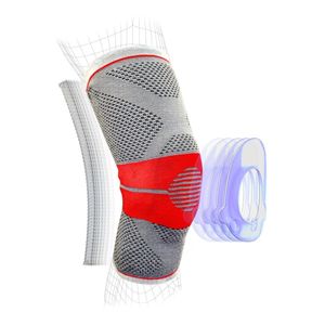Rodillera Deportiva Con Soporte Rótula Gel Ortopédica - M