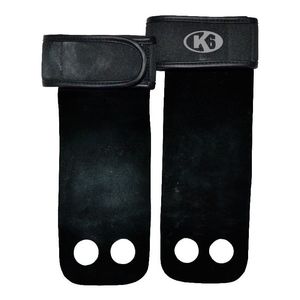 Calleras Crossfit De Cuero Ideal Para Pesas Gym Calistenia Negro / S