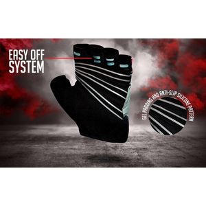 Guantes Para Gimnasio De Cuero Ideal Para Pesas Crossfit Gym - XS
