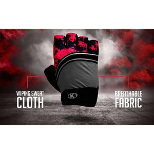 Guantes Para Gimnasio De Cuero Ideal Para Pesas Crossfit Gym - S