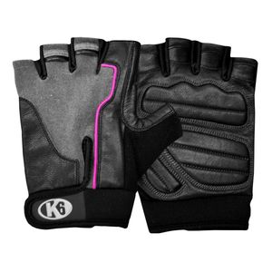 Guantes Para Gimnasio De Cuero Ideal Para Pesas Gym Fitness - L