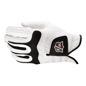 Guante De Golf Wilson Stalff Grip Soft Para Hombres-Blanco / ML