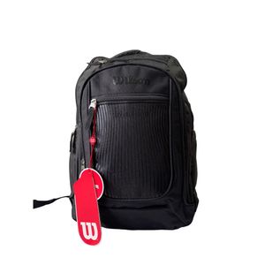 Morral Escolar Mochila Universitaria Wilson Bolso Unisex Negro Ejecutivo