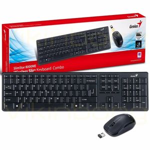 Combo Mouse Y Teclado GENIUS Wirelles 8000 SE
