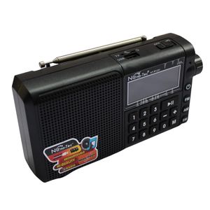 Radio Parlante Recargable Con AM FM SW Y Panel Solar Modelo 1