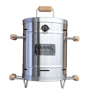 Barril Asador Eco de Acero Inoxidable Mini