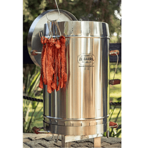 Barril Asador de Acero Inoxidable Mediano