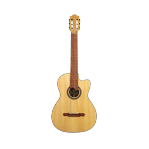 GUITARRA CON CUTAWAY PRO ABETO – CAOBA