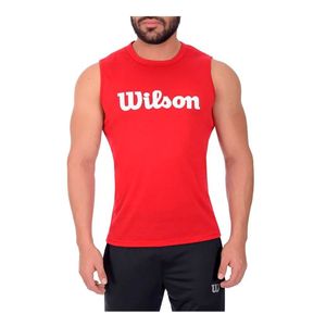 Camiseta Hombre Esqueleto Cuello Redondo Wilson Gym Fitness