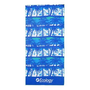 Toalla Microfibra Absorbente Playera Natación Deportes Playera Full Impresión / Azul