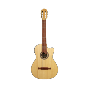 GUITARRA ELECTRO ACÚSTICA CON CUTAWAY PRO ABETO – CAOBA