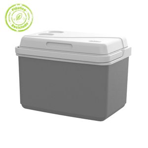 Nevera 10L Gris Insulada Material Recuperado