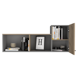 Repisa Newport Homecollection Gris Duna
