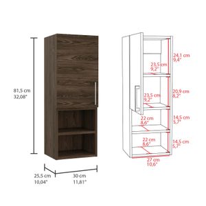 Mueble Auxiliar de Baño Barcelona RTA Coñac