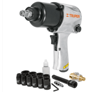 Pistola Neumatica De Impacto Llave De  1/2" Kit