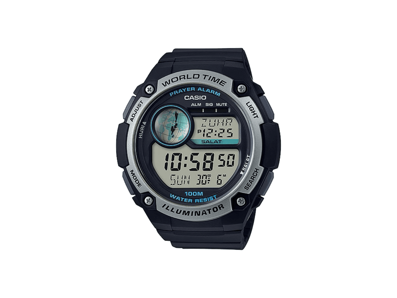 Reloj discount casio mapamundi