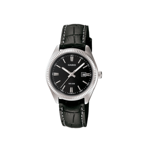 Reloj Casio Para Hombre Cuero Original Mtp-v005l-1b5udf