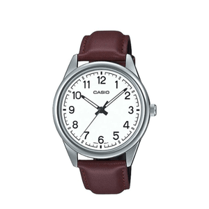 Reloj Casio Para Hombre Cuero Original Mtp-v005l-7b4udf