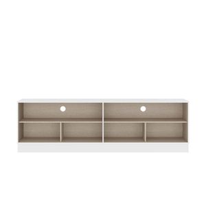 Mueble para TV 70" Mind en MDP 4 puertas Blanco
