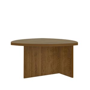 Mesa de centro Moderna 76x76cm en MDP - Pino