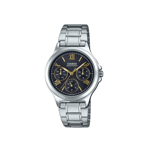 Reloj Casio Para Mujer Acero Original Ltp-v300d-1audf
