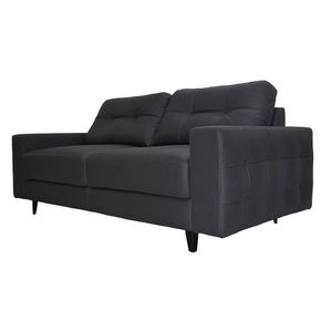 Sofa 3 Pts Parch Tela/plomo