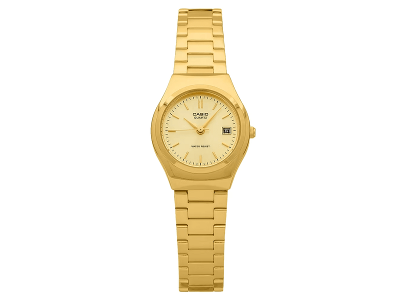 Reloj Casio Para Mujer Acero Dorado Original Ltp 1170n 7ardf Agaval