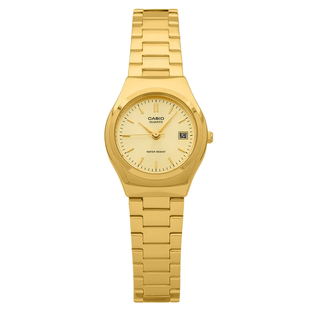 Reloj Casio Para Mujer Dorado Original La670wgad-1df